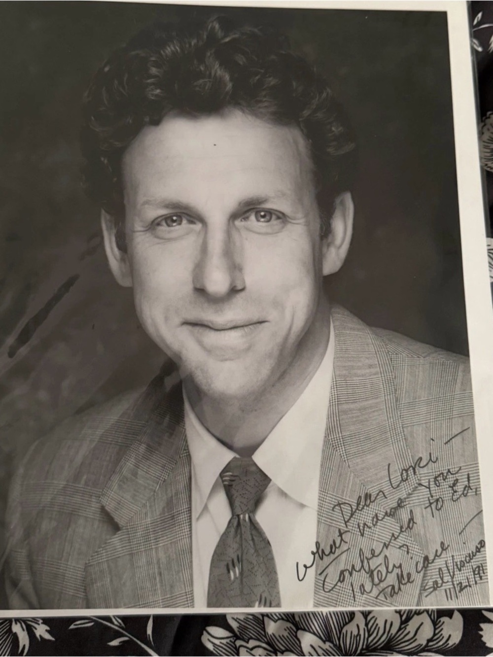 Vintage 1991 Sal Viscuso Mash Star Personalized Autograph